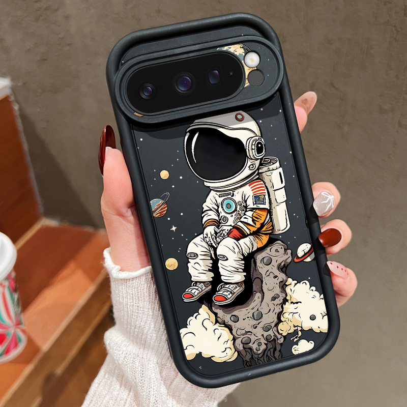 Cartoon Astronaut Print TPU Ph - Phone Cases Google Pixel 10 Pro recension och pris