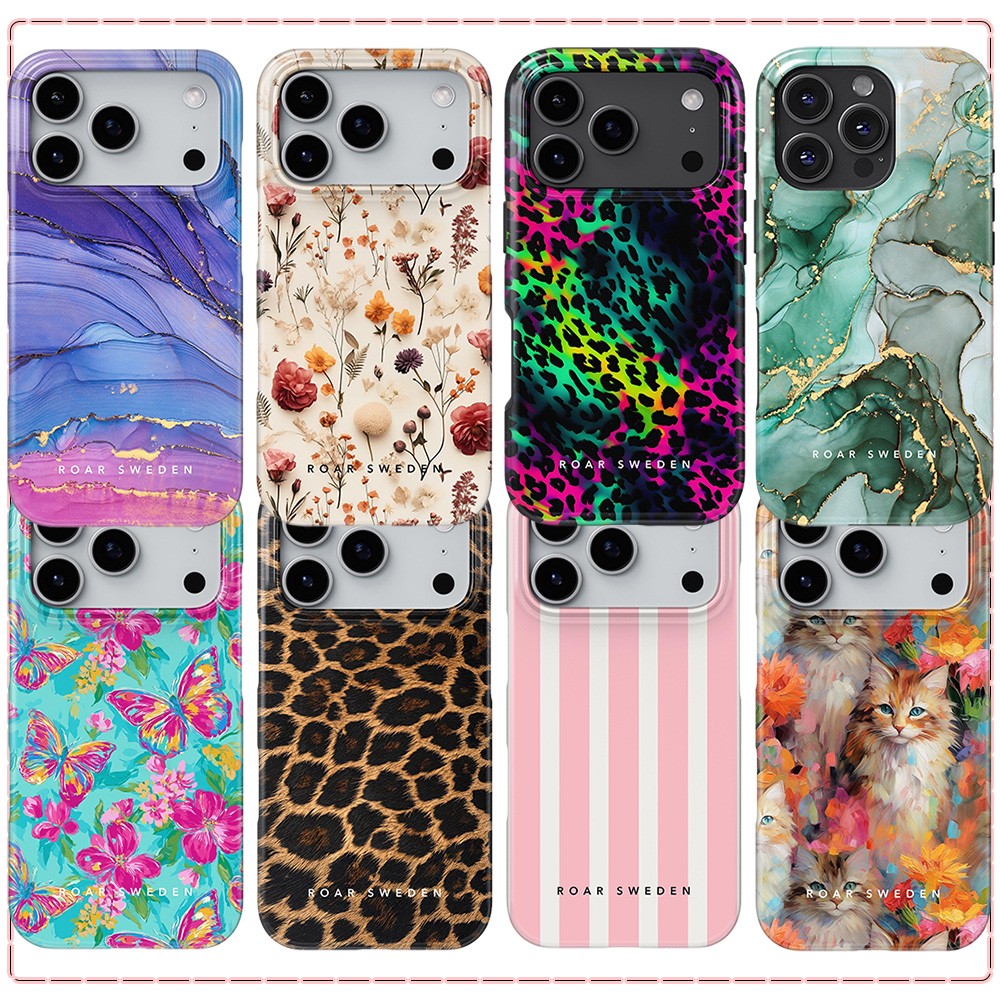 Roar Sweden Pink Stripe Phone  - Phone Cases Sweden recension och pris