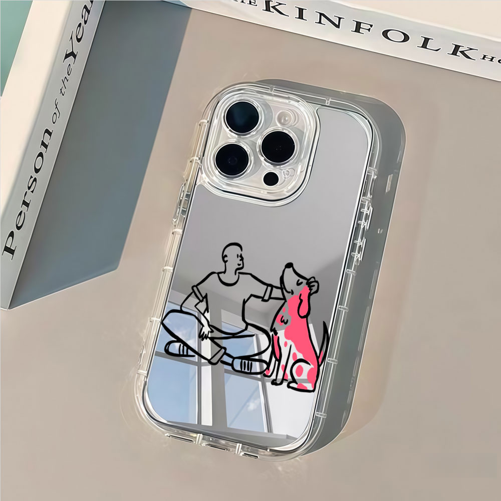 Warm Man Spotted Dog Doodle Mi - Phone Cases Men recension och pris