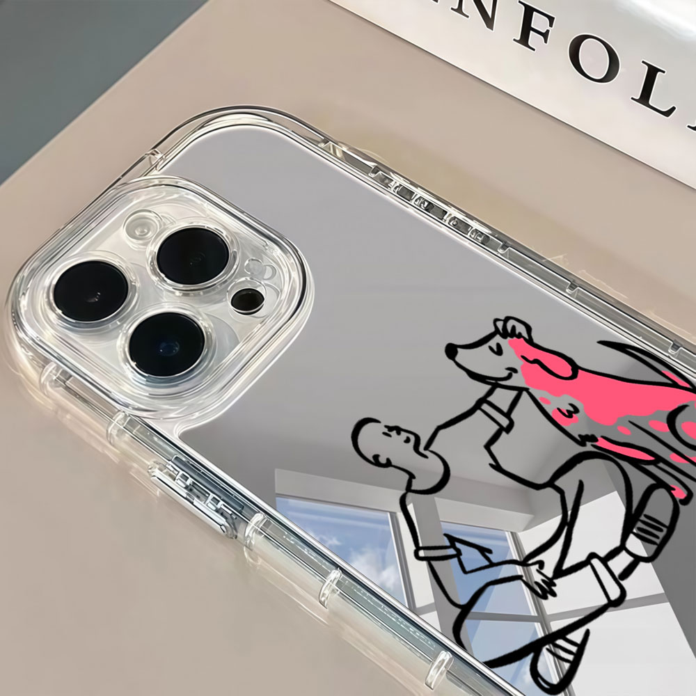 Warm Man Spotted Dog Doodle Mi - Phone Cases Men recension och pris